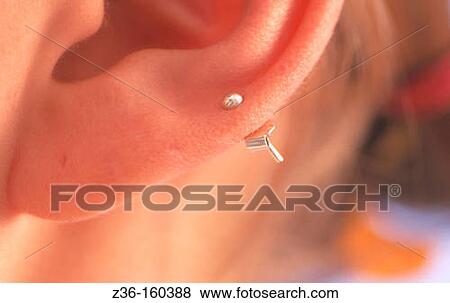 Woman's ear View Large Photo Image Stock Photo - Woman's ear. Fotosearch