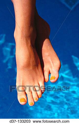 Woman's feet View Large Photo Image Stock Image - Woman's feet. Fotosearch