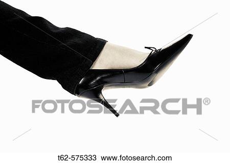 Stock Image - Woman's foot. Fotosearch