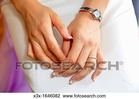 Stock Image - Woman's hands. Fotosearch