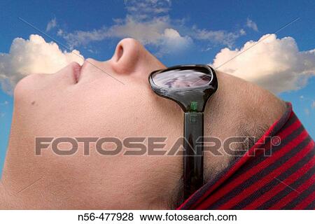Woman's head with sunglasses View Large Photo Image Stock Photo - Woman's head with sunglasses. Fotosearch