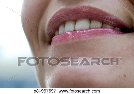 Woman's mouth View Large Photo Image Stock Photo - Woman's mouth. Fotosearch
