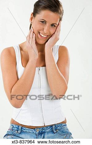 woman's portrait View Large Photo Image Picture - woman's portrait. Fotosearch