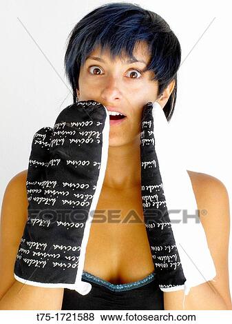 Stock Photo - Women Cook. Fotosearch