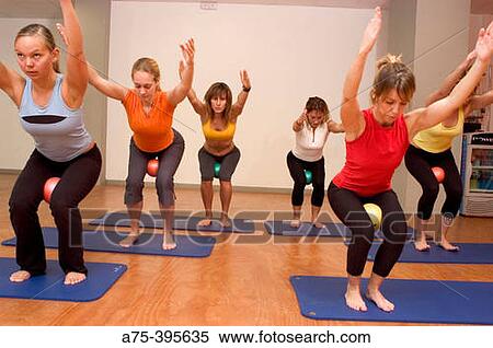 women doing pilates View Large Photo Image Stock Photography - women doing pilates. Fotosearch