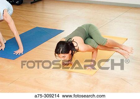 women doing yoga View Large Photo Image Picture - women doing yoga. Fotosearch