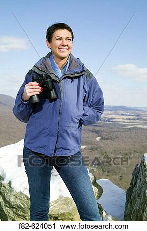 Women outside on Hawk Mountain, Pennsylvania. USA. View Large Photo Image Stock Image - Women outside on Hawk Mountain, Pennsylvania. USA.. Fotosearch