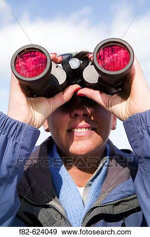 Stock Photo - Women outside on Hawk Mountain, Pennsylvania. USA.. Fotosearch
