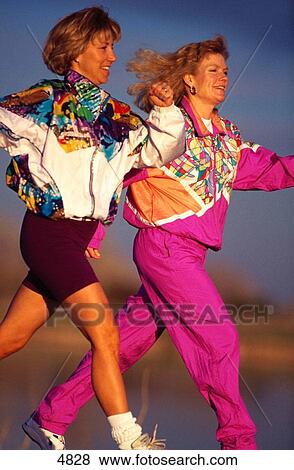 Women power walking View Large Photo Image Stock Photo - Women power walking. Fotosearch
