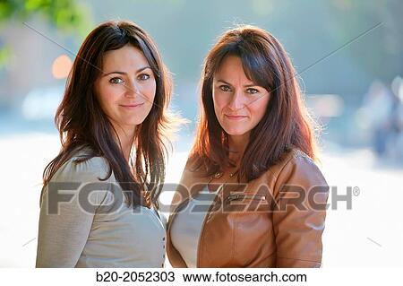 Women sisters 35 and 40 years. Donostia. San Sebastian. Gipuzkoa. Basque Country- Spain. View Large Photo Image Stock Image - Women sisters 35 and 40 years. Donostia. San Sebastian. Gipuzkoa. Basque Country- Spain.. Fotosearch