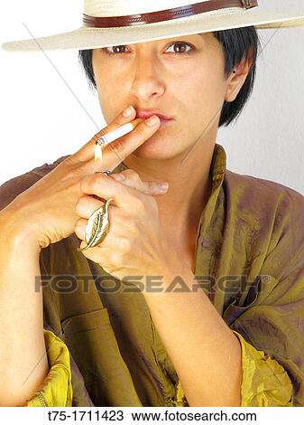 women smoking View Large Photo Image Stock Image - women smoking. Fotosearch
