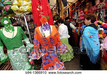 Women with flamenco dresses, April Fair, Barcelona, Catalonia, Spain View Large Photo Image Stock Image - Women with flamenco dresses, April Fair, Barcelona, Catalonia, Spain. Fotosearch