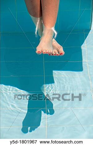 women's legs in the water of swimming pool, symbol of pleasure and relax View Large Photo Image Stock Photo - women's legs in the water of swimming pool, symbol of pleasure and relax. Fotosearch