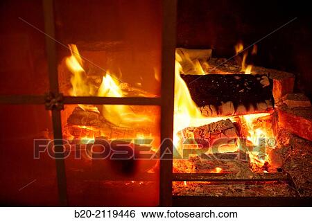 Wood burning fireplace home. Gipuzkoa. Basque Country. Spain. View Large Photo Image Stock Photograph - Wood burning fireplace home. Gipuzkoa. Basque Country. Spain.. Fotosearch