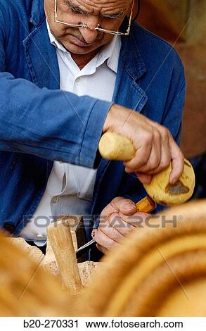 Wood carving. Handicrafts exhibit. Artzai Eguna. Legazpi. Guipuzcoa. Basque Country. View Large Photo Image Stock Image - Wood carving. Handicrafts exhibit. Artzai Eguna. Legazpi. Guipuzcoa. Basque Country.. Fotosearch