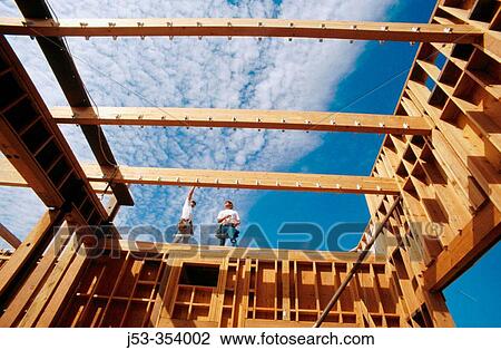 Wood frame construction. East Antelope, California. USA. View Large Photo Image Stock Image - Wood frame construction. East Antelope, California. USA.. Fotosearch
