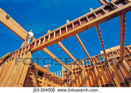 Wood frame construction. East Antelope, California. USA. View Large Photo Image Stock Photograph - Wood frame construction. East Antelope, California. USA.. Fotosearch