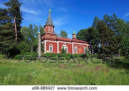 wooden church at Seliste, Estonia, Baltic Sea, Eastern Europe. View Large Photo Image Stock Photo - wooden church at Seliste, Estonia, Baltic Sea, Eastern Europe.. Fotosearch