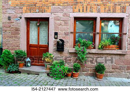 Wooden Door Entrance Wertheim Germany DE Europe. View Large Photo Image Stock Photo - Wooden Door Entrance Wertheim Germany DE Europe.. Fotosearch