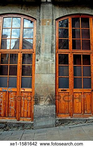 wooden doors, Gothic Quarter, Barcelona, Catalonia, Spain View Large Photo Image Stock Image - wooden doors, Gothic Quarter, Barcelona, Catalonia, Spain. Fotosearch