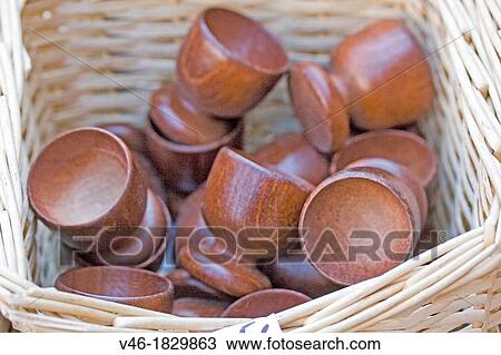 Wooden egg cups Hand turned wood egg cups in a basket at a kiosk in pubic market Dark walnut stain Handmade local craft View Large Photo Image Stock Image - Wooden egg cups Hand turned wood egg cups in a basket at a kiosk in pubic market Dark walnut stain Handmade local craft. Fotosearch
