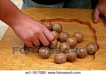 Stock Image - wooden game, educational game. Fotosearch