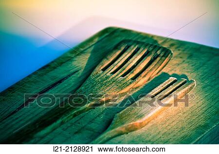 Wooden spatula and fork on a wooden surface. View Large Photo Image Stock Image - Wooden spatula and fork on a wooden surface.. Fotosearch