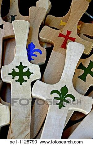 wooden swords, toys. View Large Photo Image Stock Image - wooden swords, toys.. Fotosearch