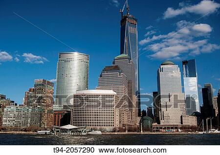 World Trade Center and Lower Manhattan Buildings, New York City. View Large Photo Image Stock Image - World Trade Center and Lower Manhattan Buildings, New York City.. Fotosearch