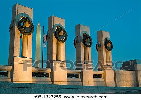 World War 2 Memorial View Large Photo Image Stock Photography - World War 2 Memorial. Fotosearch