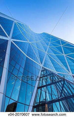 Worm's eye view of the Bow Tower, Calgary, Alberta, Canada View Large Photo Image Stock Photo - Worm's eye view of the Bow Tower, Calgary, Alberta, Canada. Fotosearch