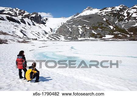 Worthington Glacier in Richardson HIghway, Alaska, U S A View Large Photo Image Stock Image - Worthington Glacier in Richardson HIghway, Alaska, U S A. Fotosearch