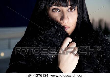 wrapped up girl View Large Photo Image Picture - wrapped up girl. Fotosearch