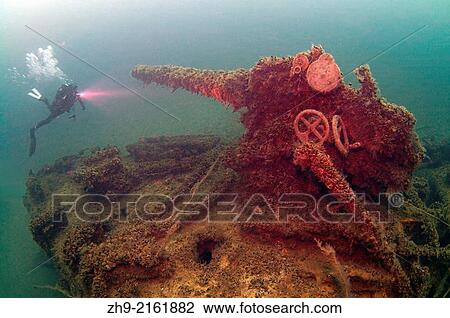 wreck diving, wreck "Lieutenant Zatsarennyj", Black sea, Ukraine. View Large Photo Image Stock Image - wreck diving, wreck "Lieutenant Zatsarennyj", Black sea, Ukraine.. Fotosearch