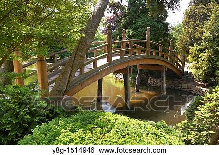 Stock Photograph - Wroclaw, Japanese Garden in Szczytnicki City Park, Poland. Fotosearch
