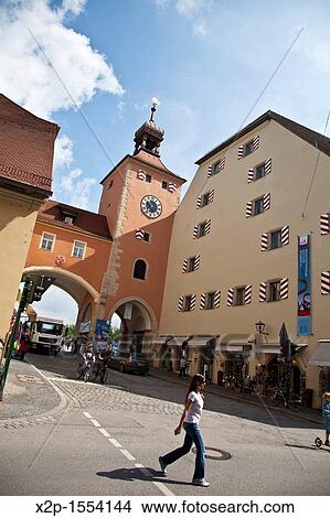 Wurstkueche historical in Regensburg, Germany View Large Photo Image Picture - Wurstkueche historical in Regensburg, Germany. Fotosearch