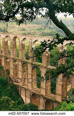 Xalpa aqueduct. Tepotzotlan. Mexico. View Large Photo Image Stock Photo - Xalpa aqueduct. Tepotzotlan. Mexico.. Fotosearch