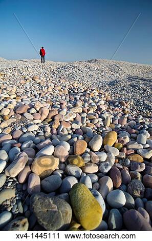 Stock Image - Xilches beach Castellon, Valencia, Spain. Fotosearch