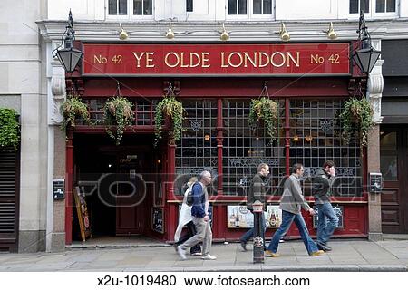 Ye Olde London pub in Ludgate Hill, City of London, England View Large Photo Image Stock Image - Ye Olde London pub in Ludgate Hill, City of London, England. Fotosearch