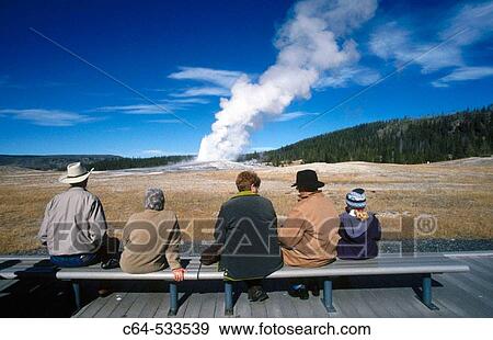Stock Photo - Yellowstone National Park. USA. Fotosearch