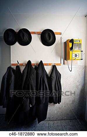 Stock Image - Yeshiva, Orthodox Jews, Mea Shearim quarter, Jerusalem, Israel.. Fotosearch