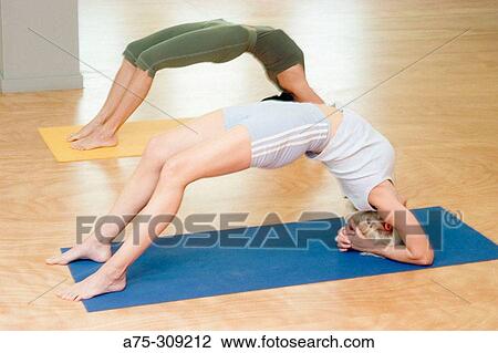 yoga, stretching View Large Photo Image Stock Image - yoga, stretching. Fotosearch