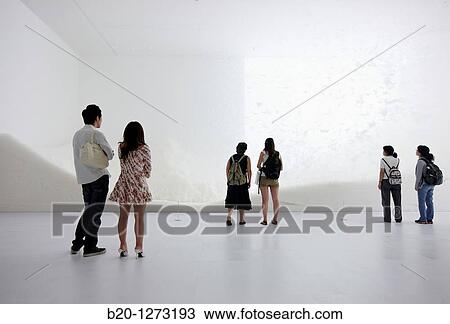 Yoshioka Tokujin, Mori Art Museum, Roppongi Hills Mori Tower, Tokyo, Japan. View Large Photo Image Stock Image - Yoshioka Tokujin, Mori Art Museum, Roppongi Hills Mori Tower, Tokyo, Japan.. Fotosearch