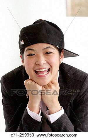Young Asian Woman View Large Photo Image Stock Image - Young Asian Woman. Fotosearch