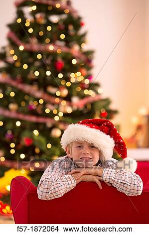 Young boy looking forward for Christmas View Large Photo Image Picture - Young boy looking forward for Christmas. Fotosearch