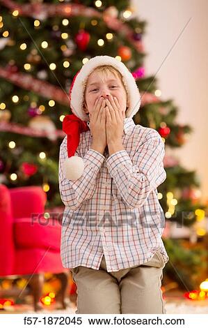 Young boy looking forward for Christmas View Large Photo Image Stock Photography - Young boy looking forward for Christmas. Fotosearch