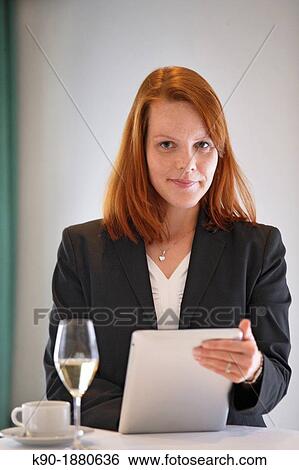 Young caucasian woman View Large Photo Image Stock Photograph - Young caucasian woman. Fotosearch