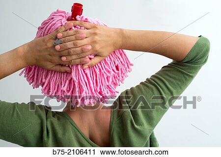 Young Caucasian woman with pink wig relaxing. View Large Photo Image Stock Image - Young Caucasian woman with pink wig relaxing.. Fotosearch