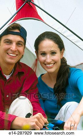 Young couple at camp. Eagle River Valley. Southcentral Alaska View Large Photo Image Stock Photo - Young couple at camp. Eagle River Valley. Southcentral Alaska. Fotosearch