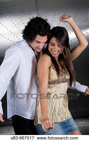 young couple dancing at club View Large Photo Image Stock Photo - young couple dancing at club. Fotosearch